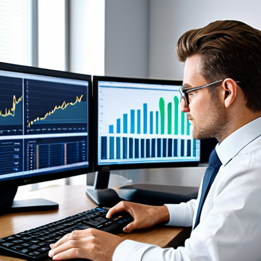 Economic Analyst**

"A professional economic analyst, fully clothed in business casual attire, reviewing financial data on a computer screen in a modern office. Charts and graphs are visible in the background. Safe for work, appropriate content, perfect anatomy, natural proportions, professional."

**