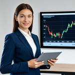 Corporate Finance Professional**

"A professional financial manager, fully clothed in a modest business suit, standing confidently in a modern office setting. She is holding a tablet displaying currency exchange rates. Appropriate attire, safe for work, perfect anatomy, natural proportions, professional lighting, family-friendly."

**