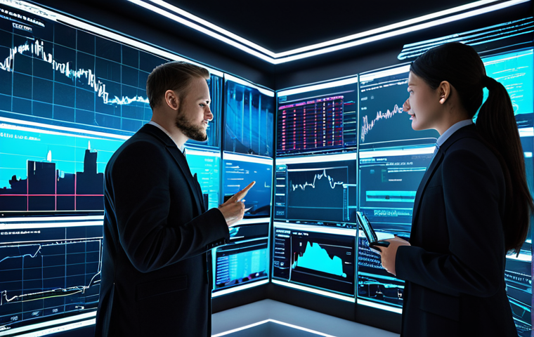외환관리사와 외환 관리 혁신 연구 - **Foreign Exchange Risk Management:** A diverse team of professionals in a modern office setting, an...