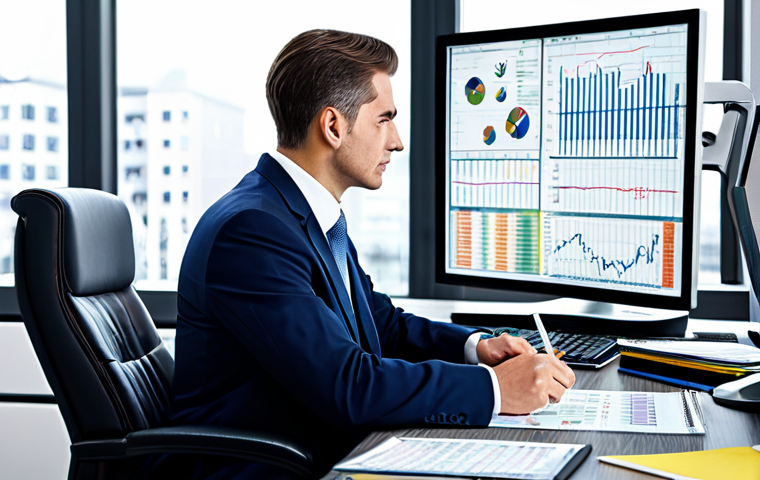 외환관리사와 글로벌 시장 비교 - **

"A well-dressed individual in modest attire, holding a tablet displaying a forex trading platfor...