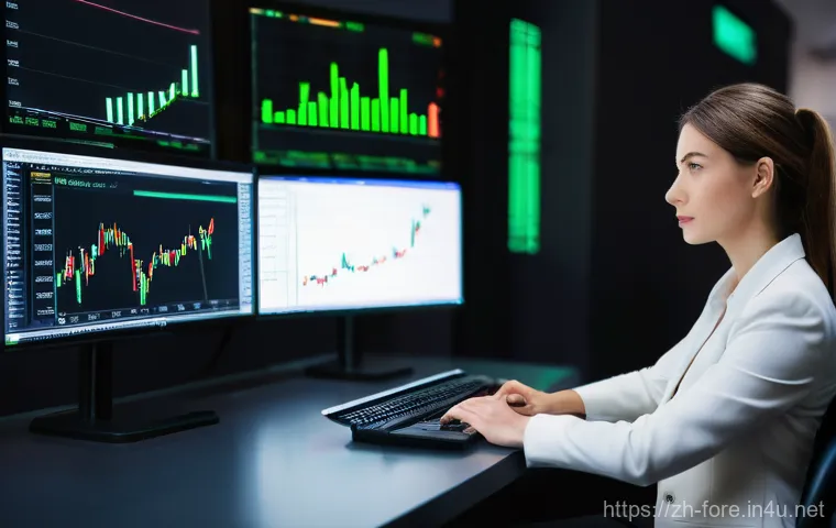 외환관리사와 외환 거래 전략 공유 - **Prompt:** A focused and composed male forex trader, in his late 20s, wearing a crisp light blue bu... 외환관리사와 외환 거래 전략 공유 - **Prompt:** A focused and composed male forex trader, in his late 20s, wearing a crisp light blue bu...