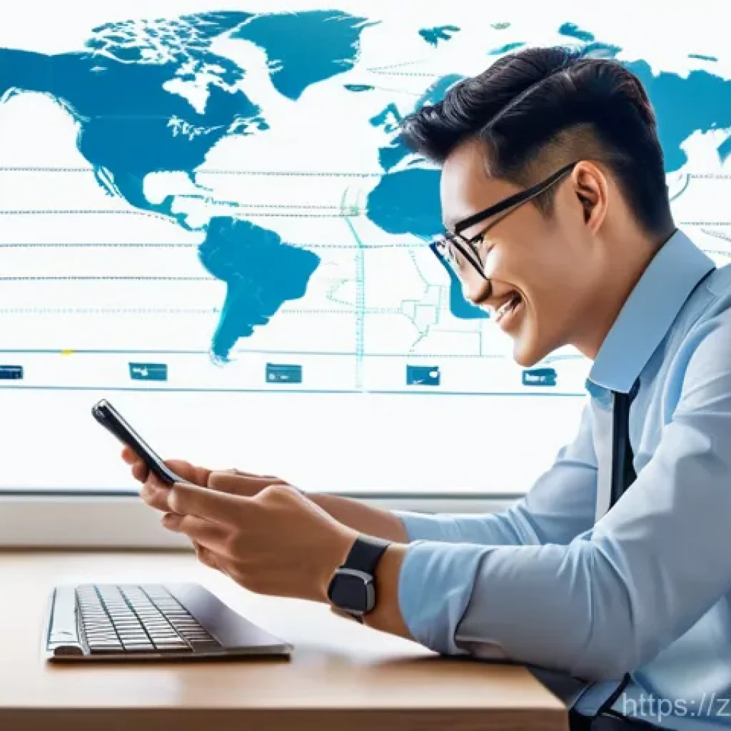 외환관리사와 외환거래 한도 관리 - **Prompt 1: Seamless Global Remittance**
"A bright, dynamic, and modern illustration depicting a...