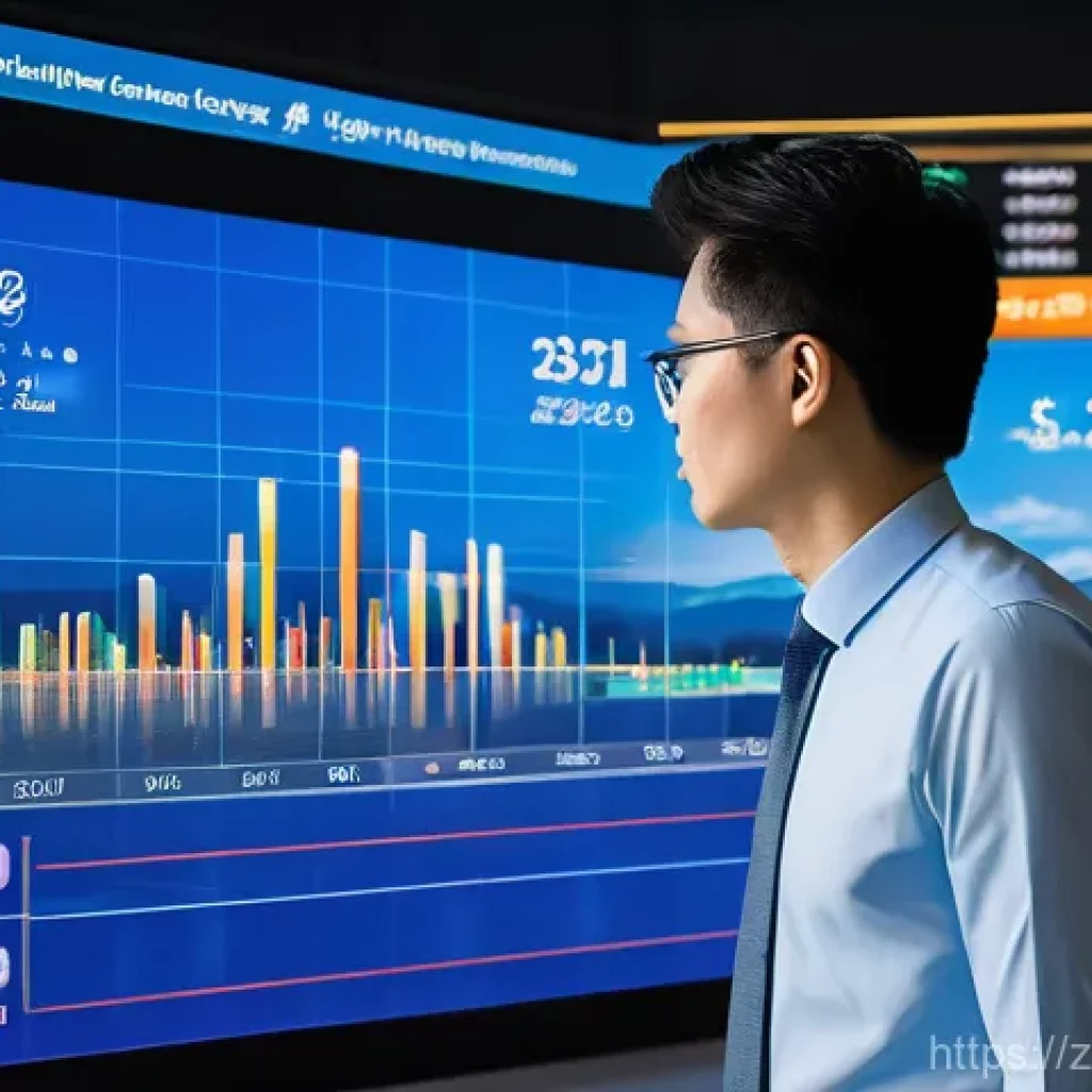 외환관리사와 환율 데이터 분석 사례 - **Prompt 1: "The Seasonal Dance of Global Currencies"**
    A young, East Asian professional in smar...